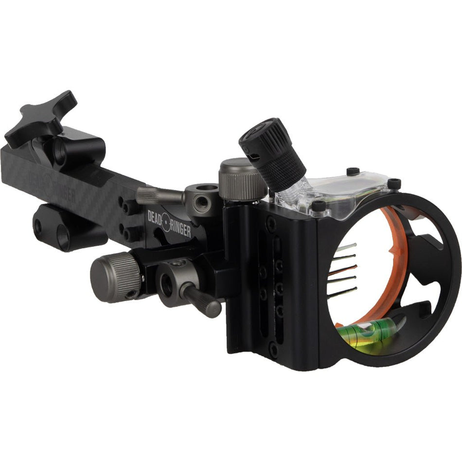 Dead Ringer Tackdriver Black Series Bow Sight Carbon Dovetail 5 pin .010 - Get Tight Gear