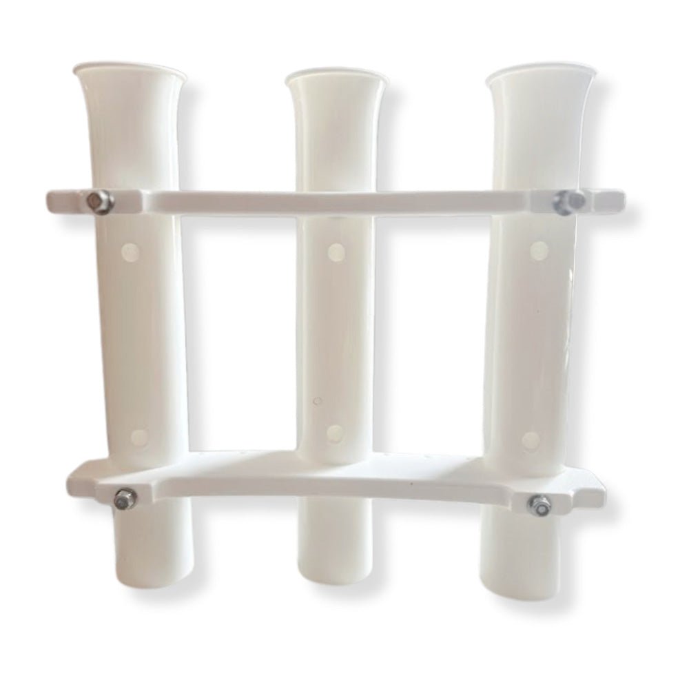 Deep Blue Marine RH - 3 Poly Rod Holders w/Plier & Knife Storage - Get Tight Gear