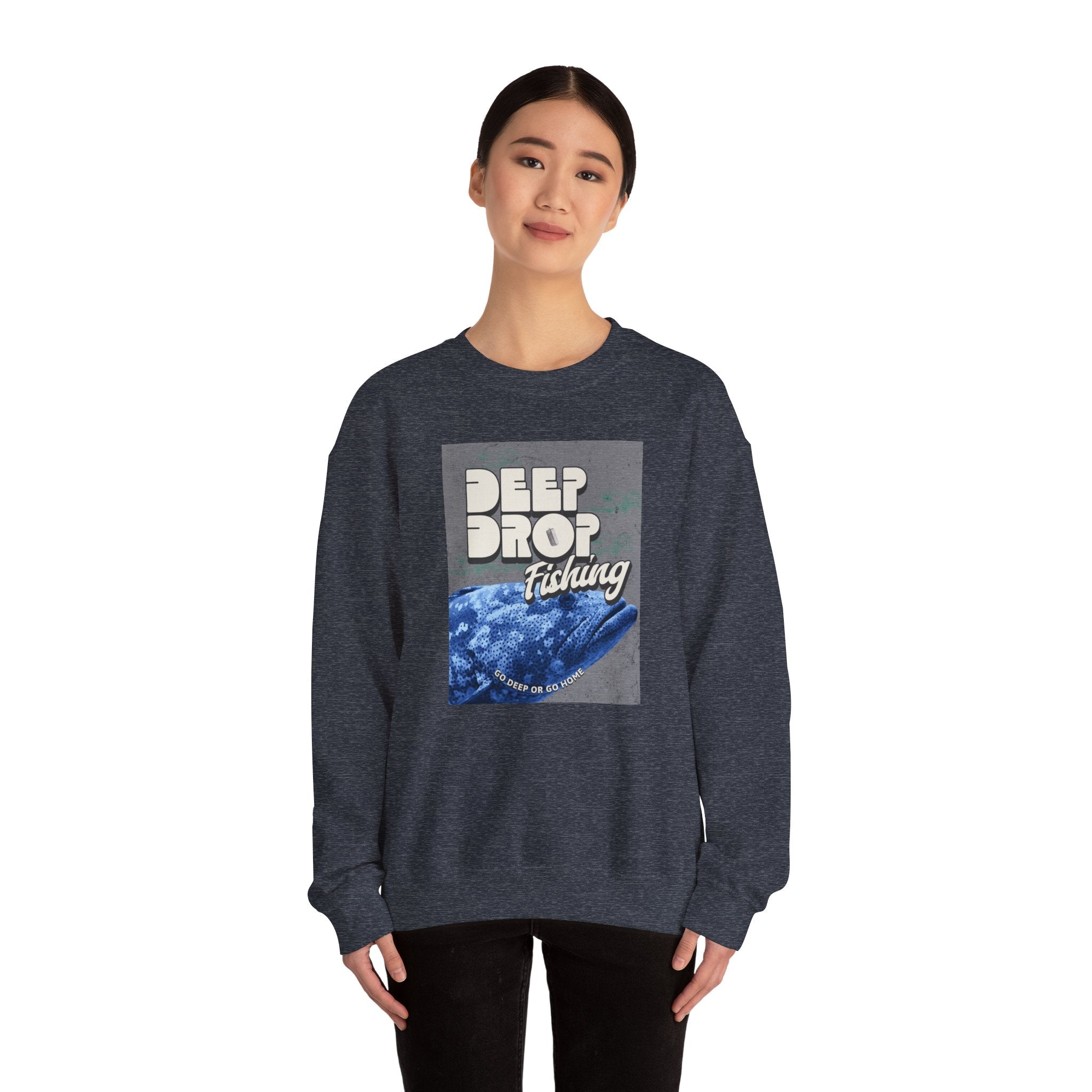 Deep Drop Fishing Unisex Sweatshirt - Get Tight Gear