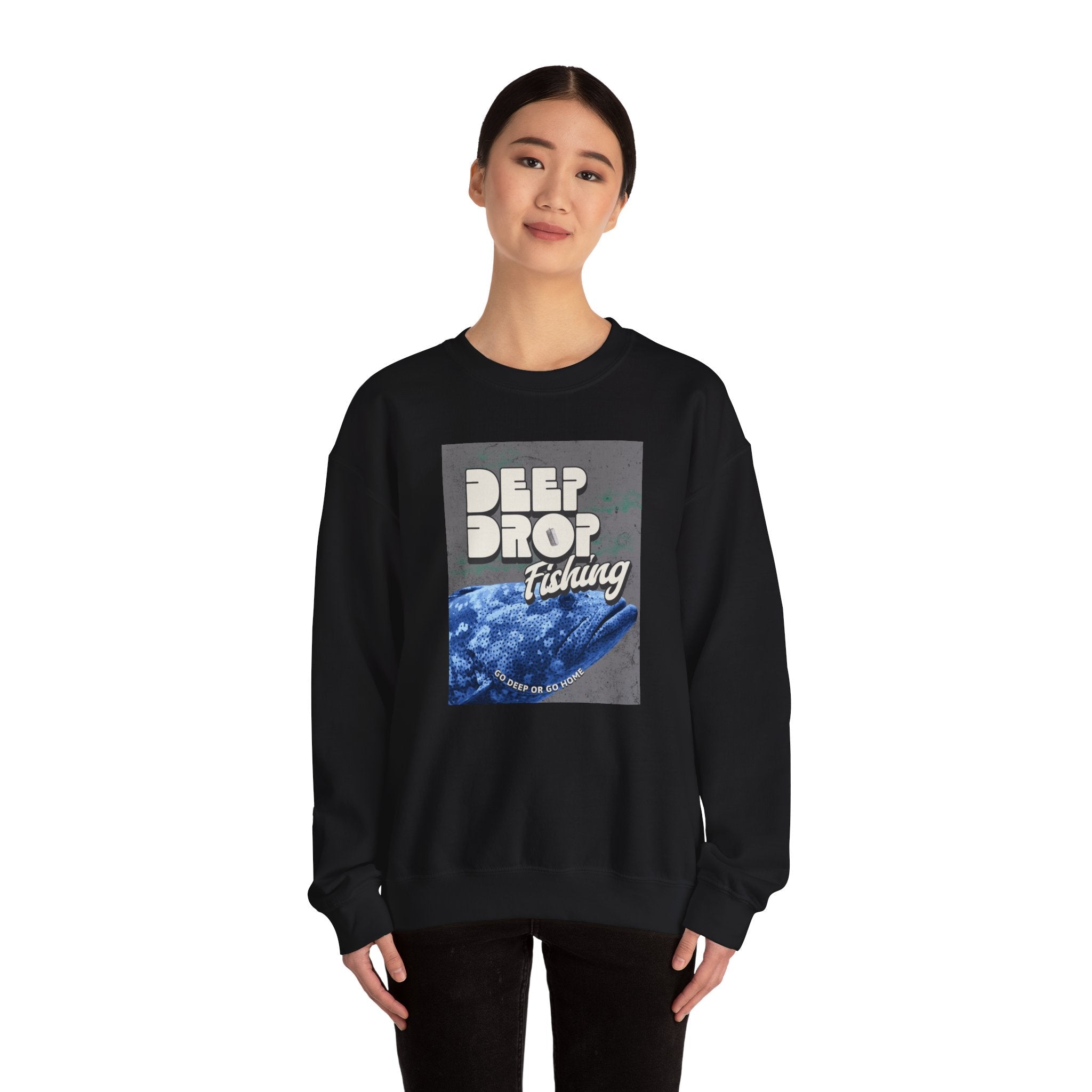 Deep Drop Fishing Unisex Sweatshirt - Get Tight Gear