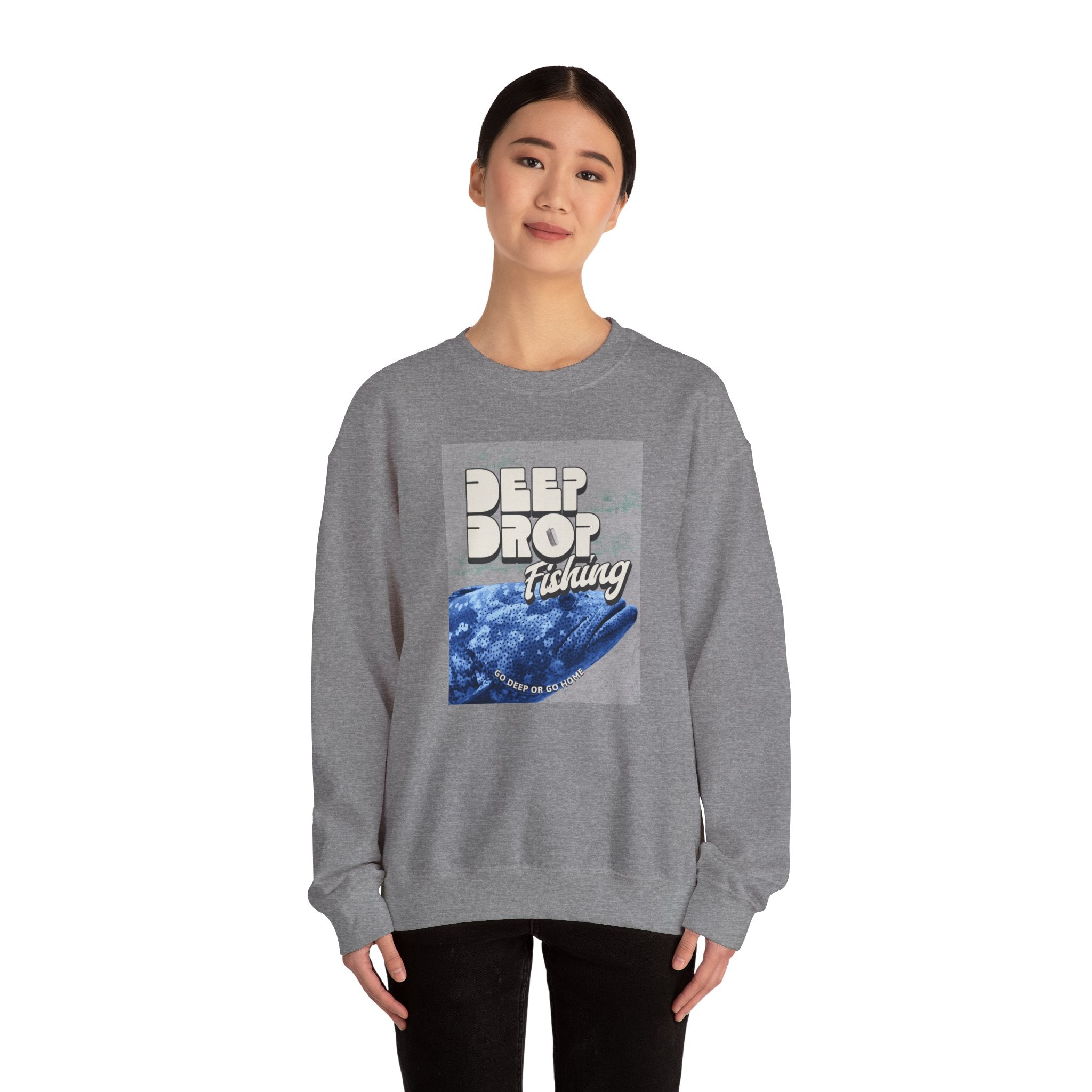 Deep Drop Fishing Unisex Sweatshirt - Get Tight Gear