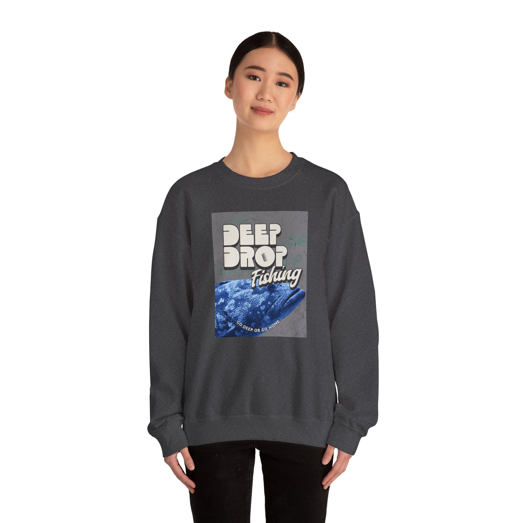 Deep Drop Fishing Unisex Sweatshirt - Get Tight Gear