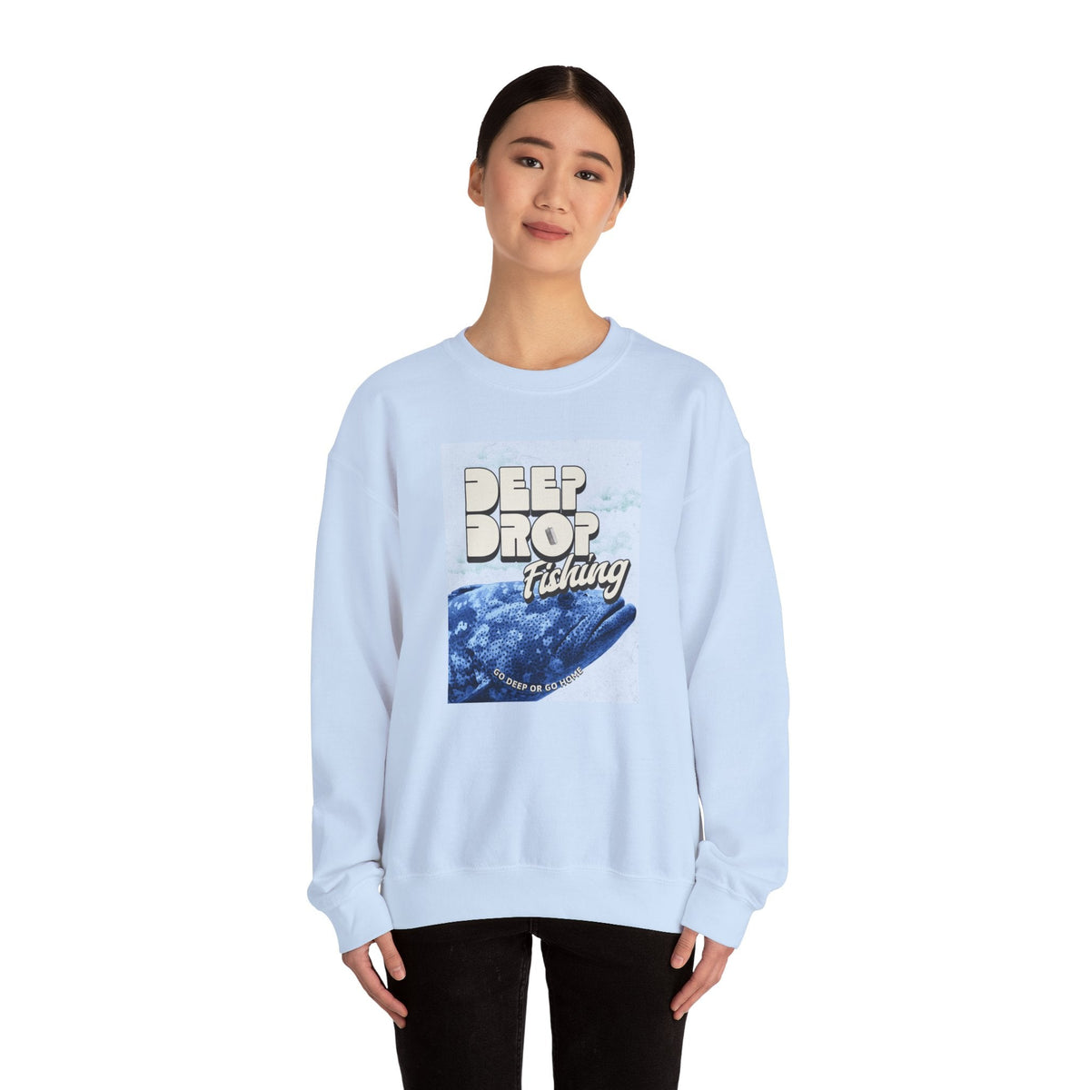 Deep Drop Fishing Unisex Sweatshirt - Get Tight Gear