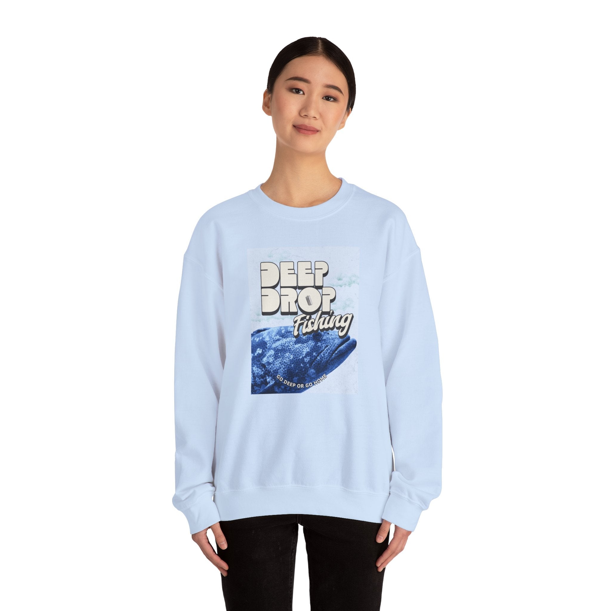 Deep Drop Fishing Unisex Sweatshirt - Get Tight Gear