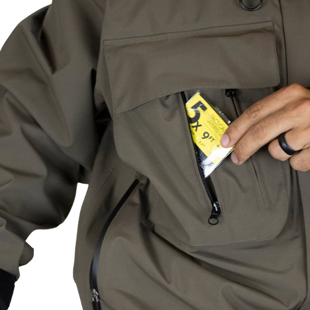 Deep Eddy Waterproof Wading Jacket - Get Tight Gear