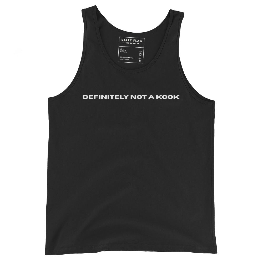 Definitely Not a Kook Men's Tank Top - Get Tight Gear