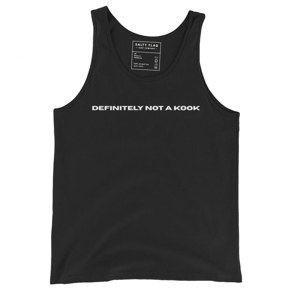 Definitely Not a Kook Men's Tank Top - Get Tight Gear