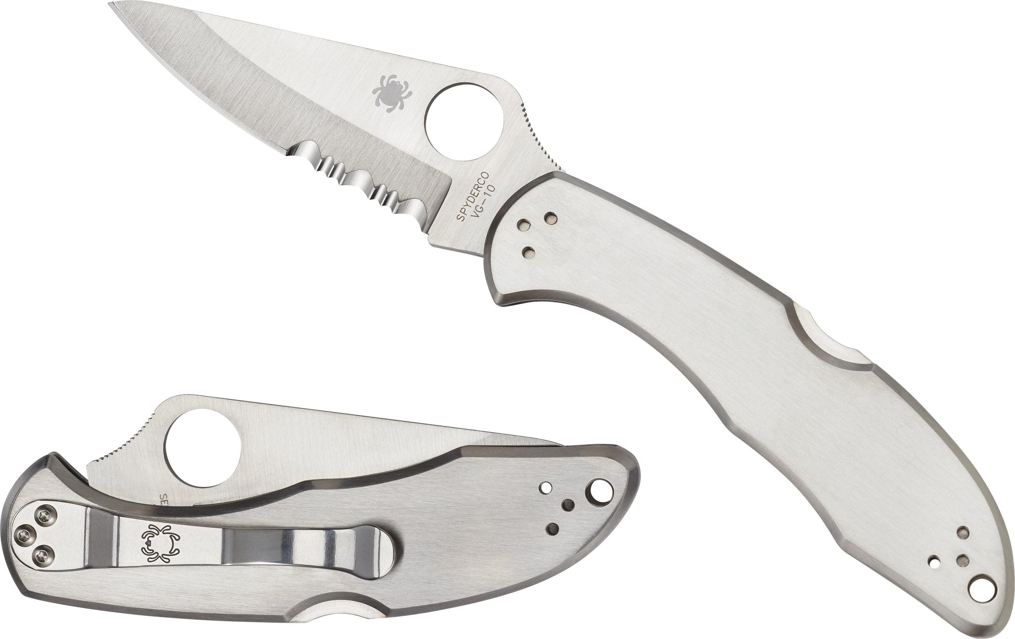Delica 4 Stainless Serrated - Get Tight Gear