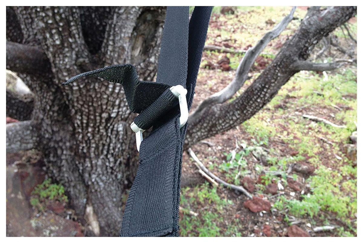 Delu X E Cinching Tree Straps - Get Tight Gear