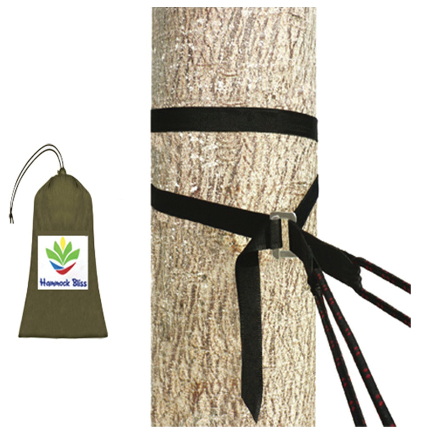 Delu X E Cinching Tree Straps - Get Tight Gear