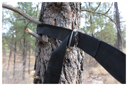 Delu X E Cinching Tree Straps - Get Tight Gear