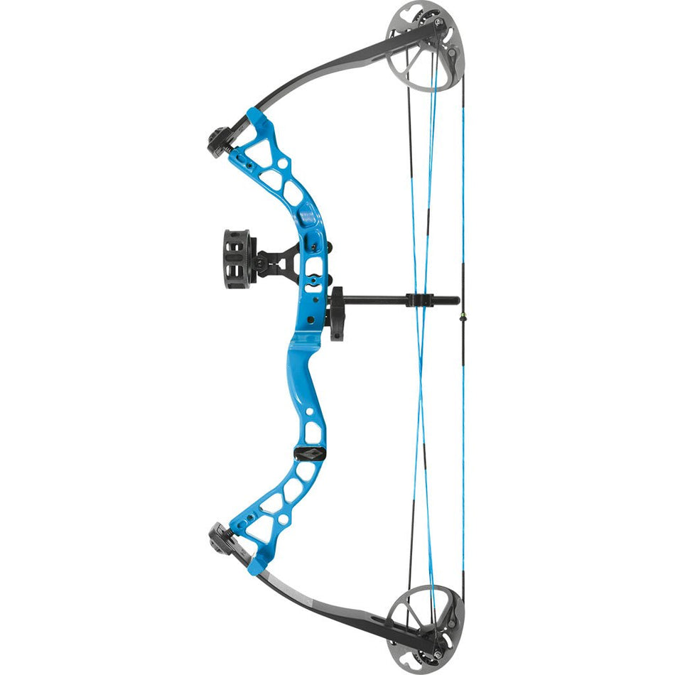 Diamond Atomic Bow Package Electric Blue 12 - 24 in. 29 lbs. RH - Get Tight Gear