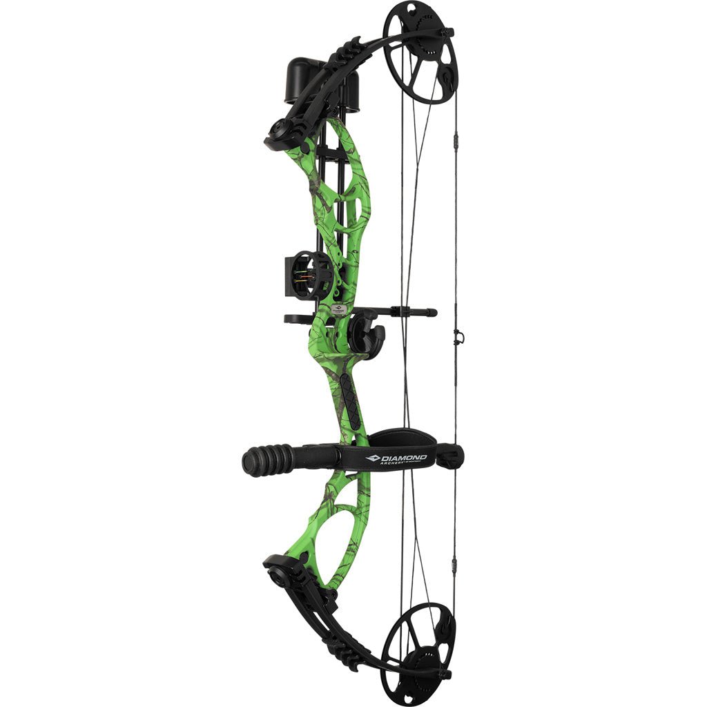Diamond Edge XT Bow Moss Oak Green Country Roots 20 - 70lb 19 - 31 in. RH - Get Tight Gear