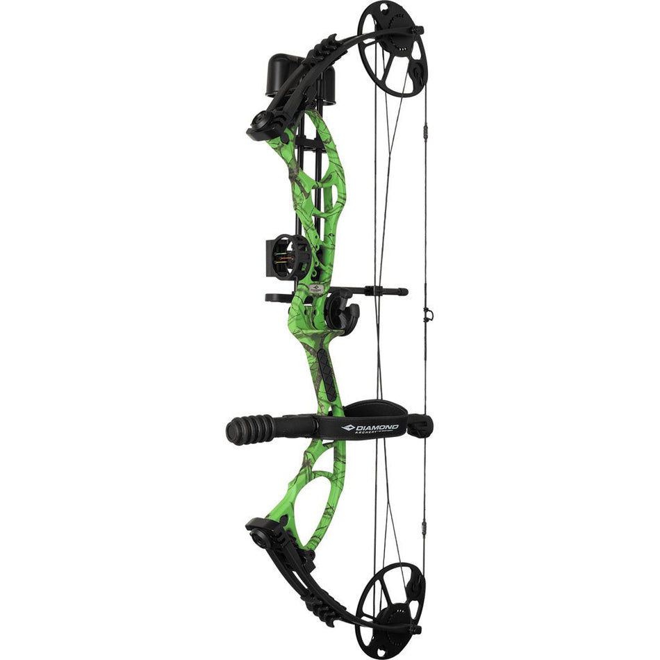 Diamond Edge XT Bow Moss Oak Green Country Roots 20 - 70lb 19 - 31 in. RH - Get Tight Gear