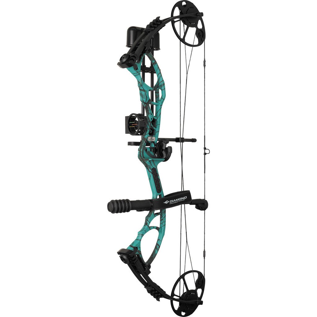 Diamond Edge XT Bow Mossy Oak Teal Country Roots 20 - 70lb 19 - 31 in. RH - Get Tight Gear