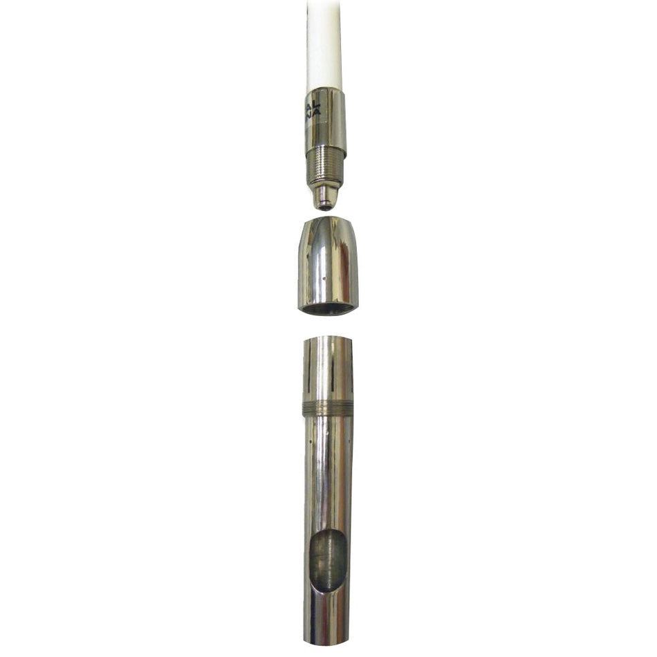 Digital Antenna 1129 - VW - S 8' VHF Antenna - 6dB Gain - White - Get Tight Gear