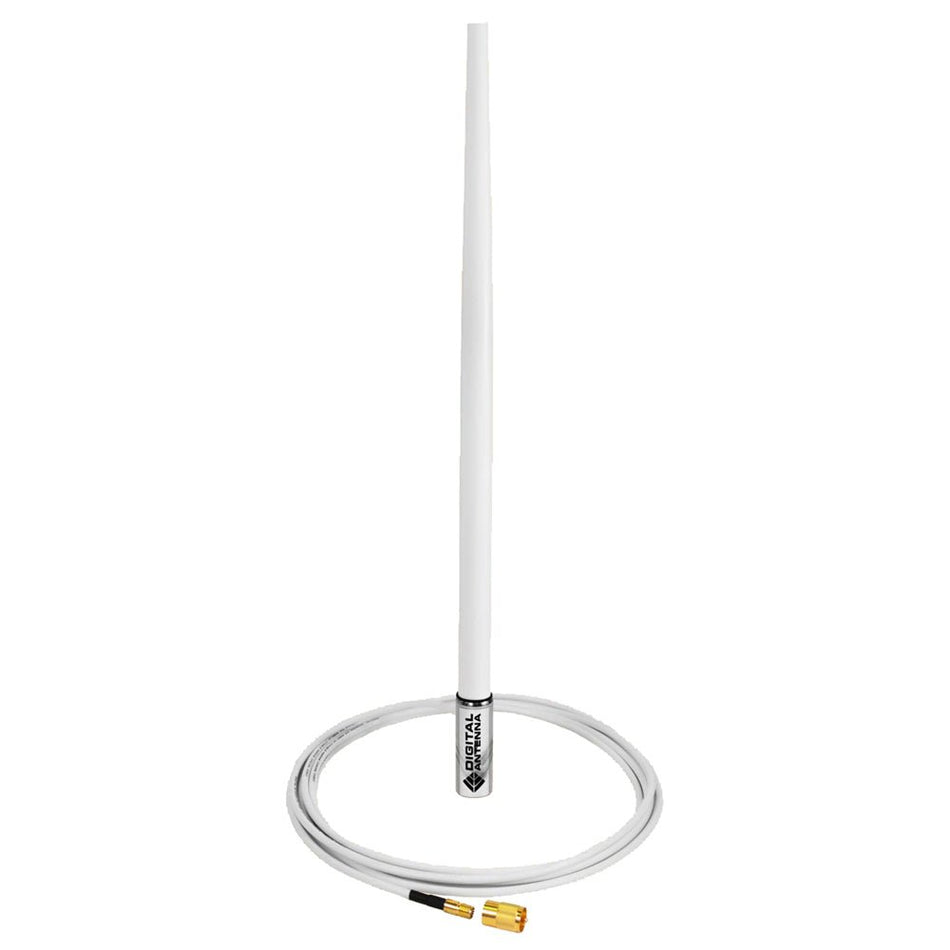 Digital Antenna 4' VHF/AIS White Antenna w/15' Cable - Get Tight Gear