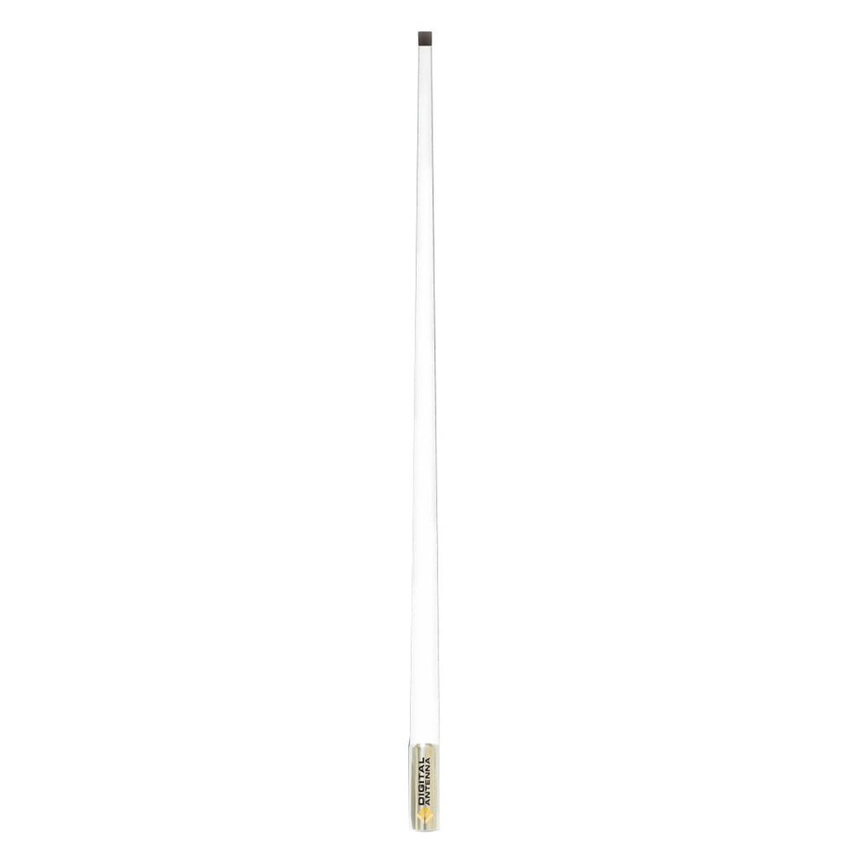 Digital Antenna 538 - AW - S 8' AM/FM Stereo Antenna - White - Get Tight Gear