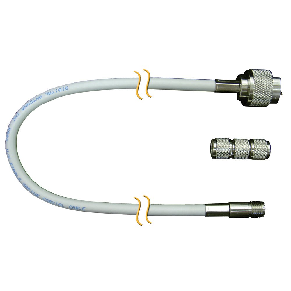 Digital Antenna RG - 8X Cable w/N Male, Mini - UHF Female - 30' - Get Tight Gear
