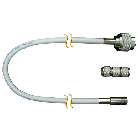 Digital Antenna RG - 8X Cable w/N Male, Mini - UHF Female - 30' - Get Tight Gear