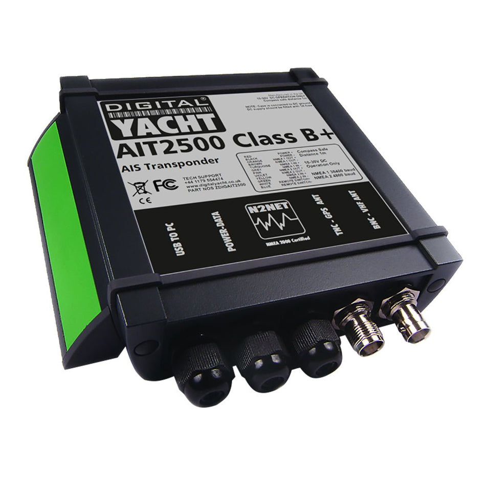 Digital Yacht AIT2500 Class B+ 5W SOTDMA AIS w/GPS - Get Tight Gear