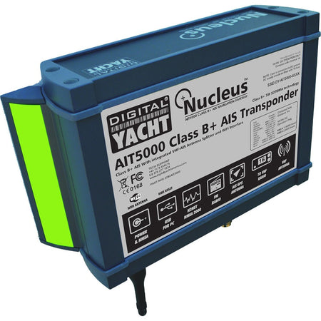 Digital Yacht AIT5000 Class B+ 5W Transponder w/Splitter & WiFi - Get Tight Gear