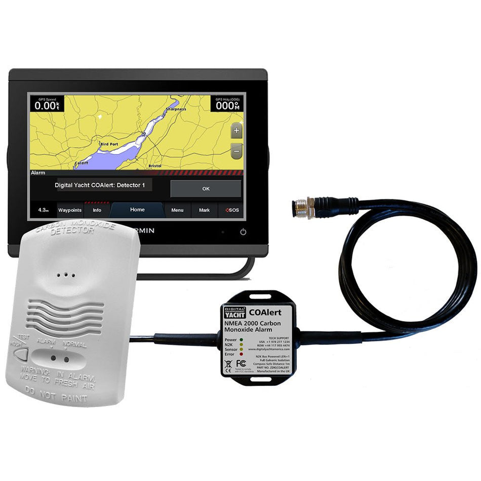 Digital Yacht CO Alert Carbon Monoxide Alarm w/NMEA 2000 - Get Tight Gear