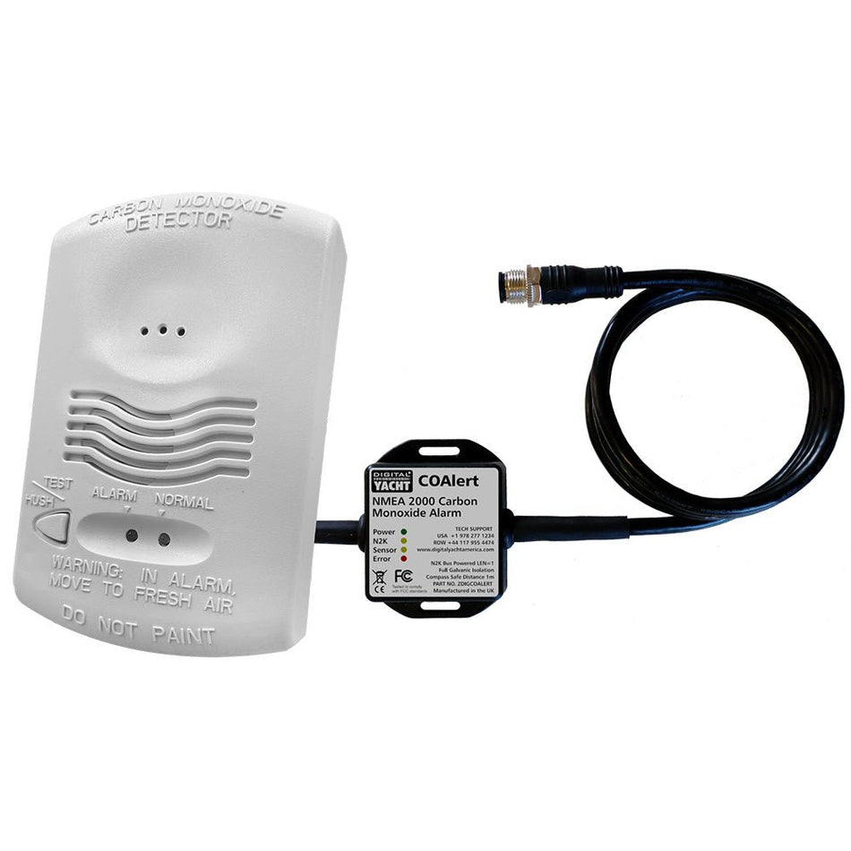 Digital Yacht CO Alert Carbon Monoxide Alarm w/NMEA 2000 - Get Tight Gear