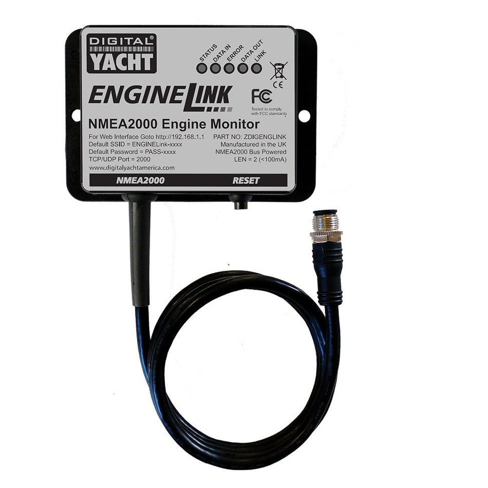 Digital Yacht Engine Link NMEA 2000 Engine Monitor - Get Tight Gear