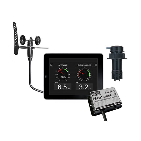 Digital Yacht iSeaSense Wireless Speed Depth Temp Pack Plus Wind - Get Tight Gear