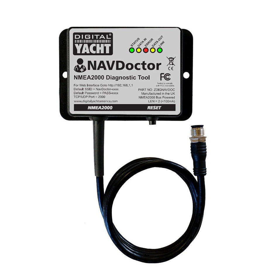 Digital Yacht NAVDoctor NMEA Network Diagnostic Tool - Get Tight Gear
