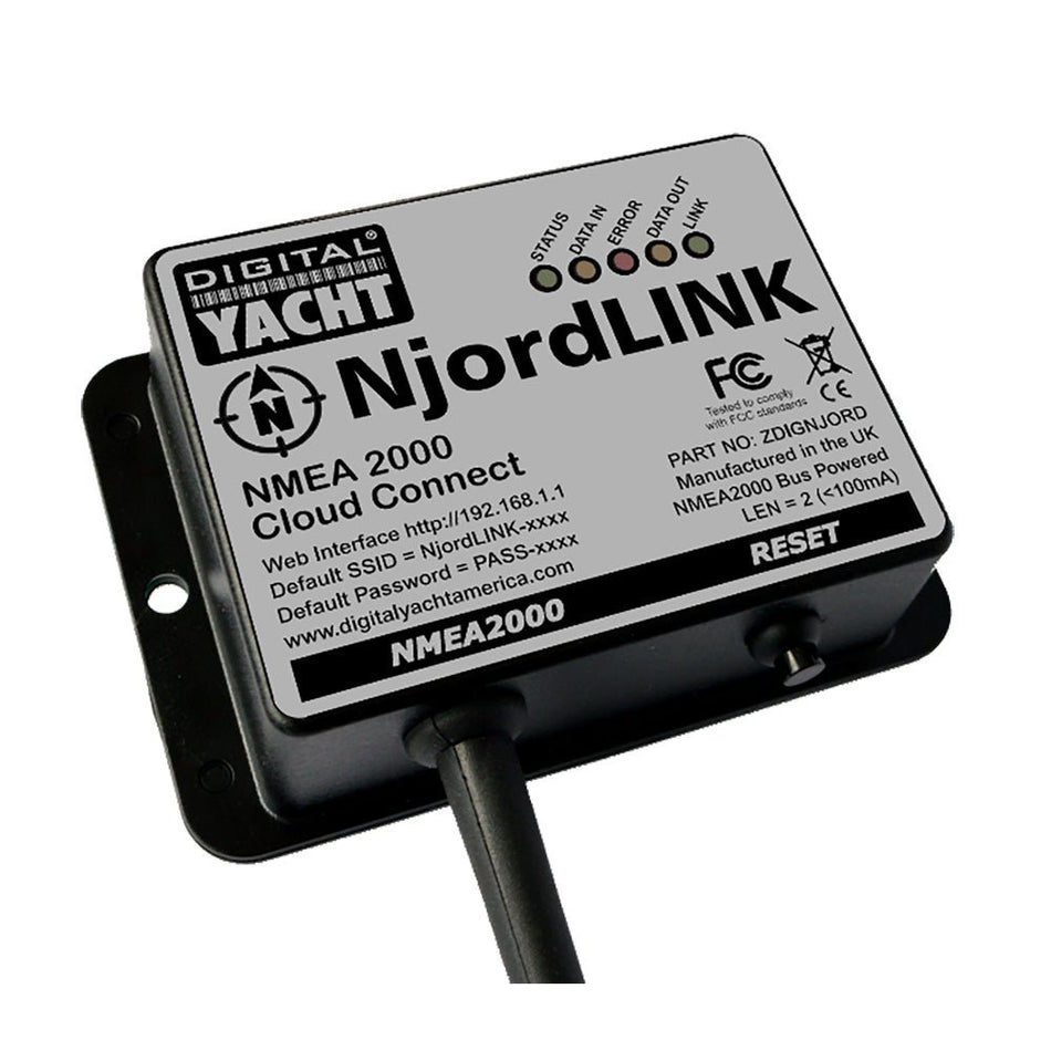 Digital Yacht NjordLINK NMEA 2000 Cloud Gateway - Get Tight Gear