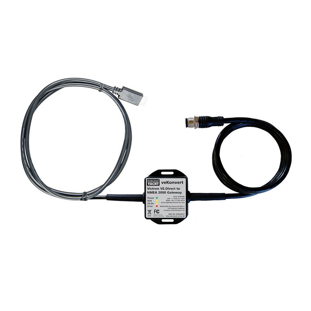 Digital Yacht veKonvert NMEA 2000 Gateway f Victron VE.Direct Output Devices - SmartShunts, BMVs, & MPPTs - Get Tight Gear