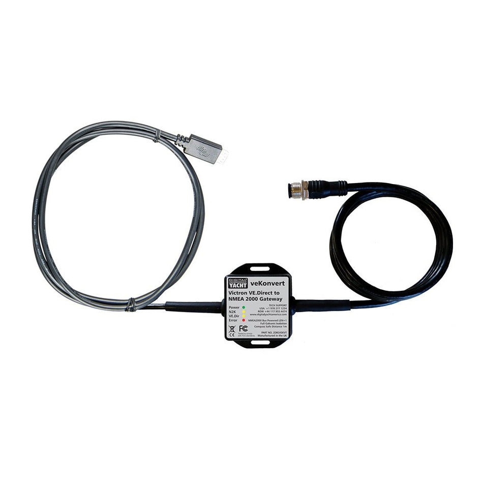 Digital Yacht veKonvert NMEA 2000 Gateway f Victron VE.Direct Output Devices - SmartShunts, BMVs, & MPPTs - Get Tight Gear