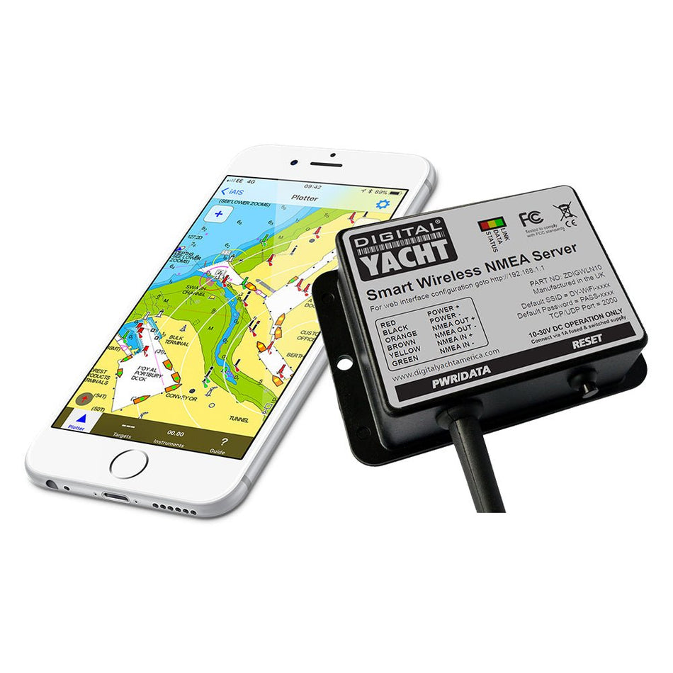 Digital Yacht WLN10 Smart NMEA to WiFi Converter - 4800 Baud - Get Tight Gear