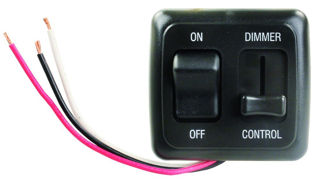 DIMMER ON/OFF LED BLACK - Get Tight Gear
