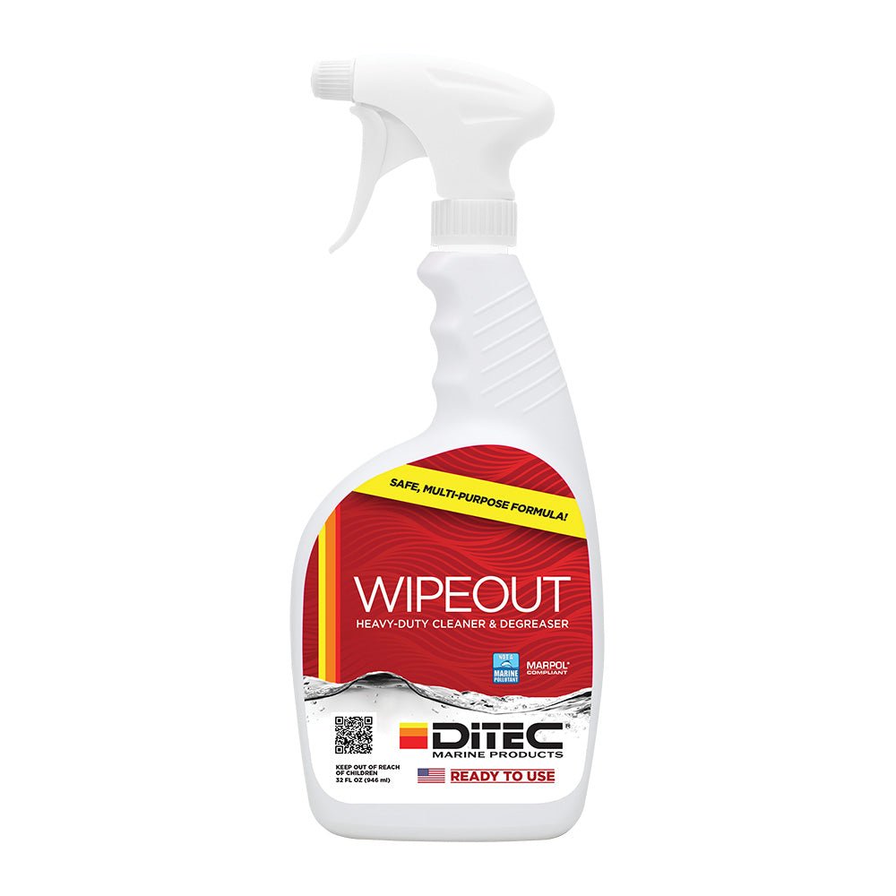 DiTEC Wipeout Multi - Surface Cleaner - 32oz - Get Tight Gear