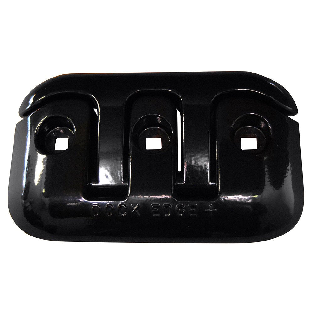Dock Edge Flip - Up Dock Cleat - 8" - Black - Get Tight Gear