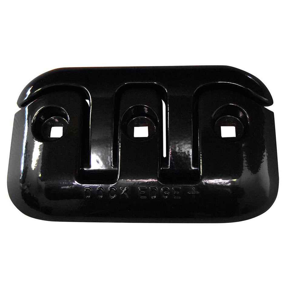 Dock Edge Flip - Up Dock Cleat - 8" - Black - Get Tight Gear