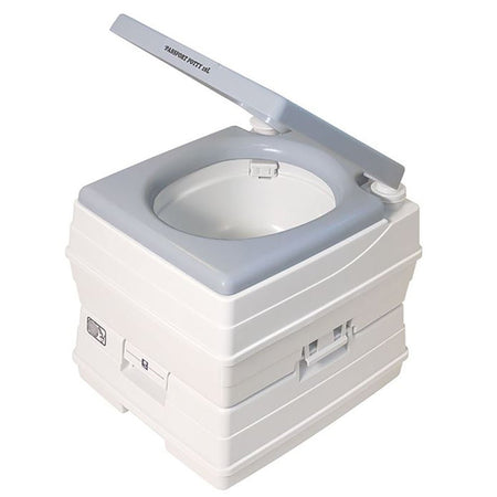 Dock Edge Passport Potty Portable Toilet - Grey - 18L - Get Tight Gear