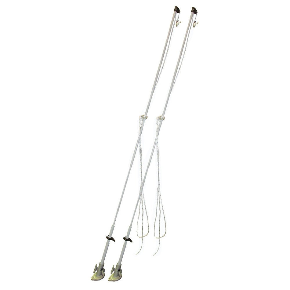Dock Edge Premium Mooring Whip 2PC 14' 10,000lbs Up To 28' - Get Tight Gear