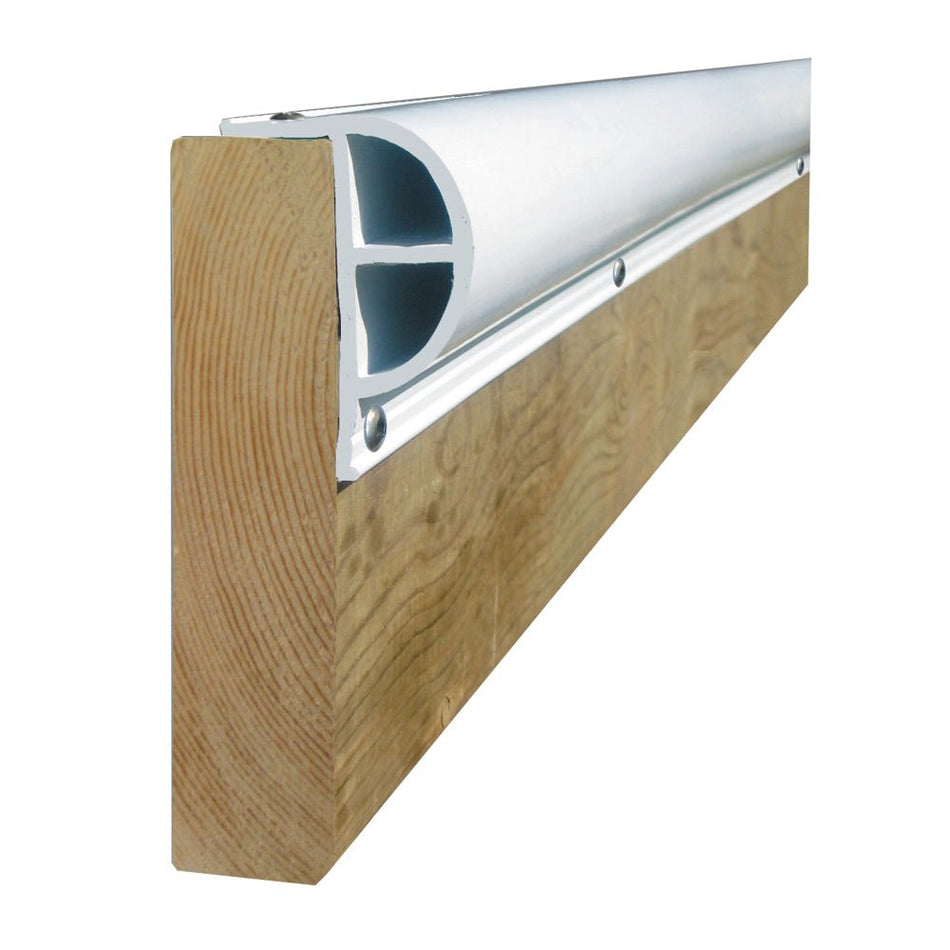 Dock Edge PRODOCK Heavy "P" Dock Profile - (3) 8' Sections - White - Get Tight Gear