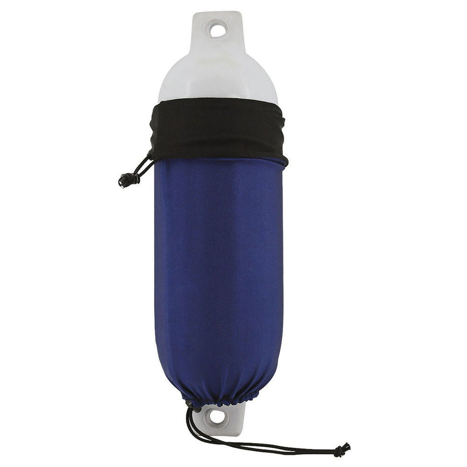 Dock Edge Reversible Fender Cover - Black/Blue - Medium - Get Tight Gear