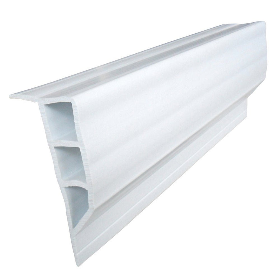 Dock Edge Standard PVC Full Face Profile - 16' Roll - White - Get Tight Gear