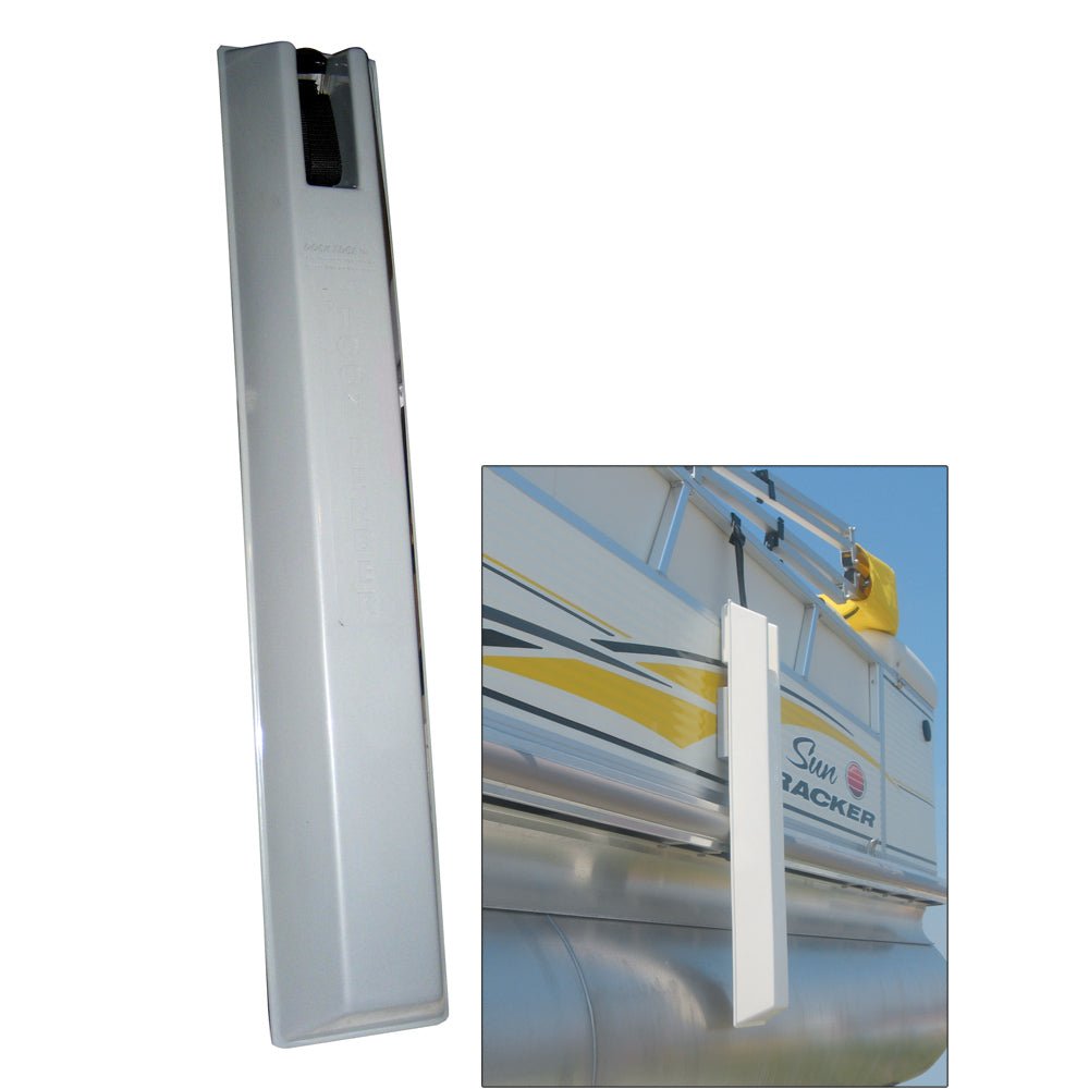 Dock Edge 'TOON Pontoon Boat Fender - 36" - Grey - Get Tight Gear