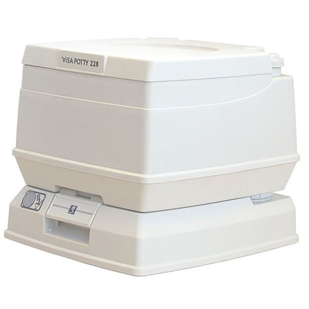 Dock Edge Visa Potty Portable Toilet - 8L - Get Tight Gear