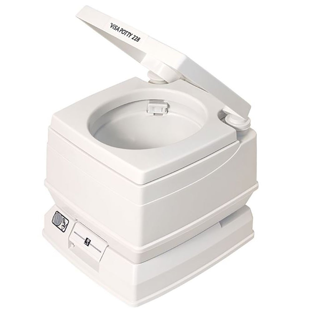 Dock Edge Visa Potty Portable Toilet - 8L - Get Tight Gear