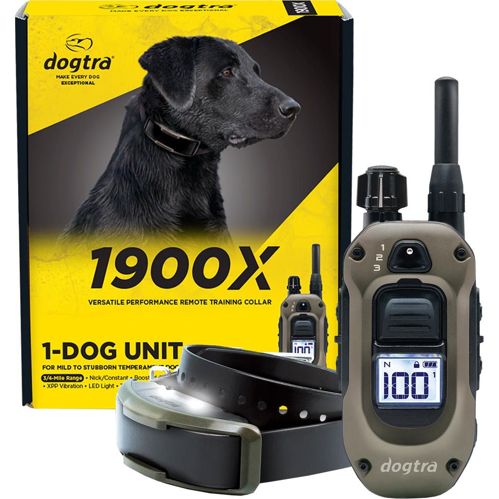 Dogtra 1900X Remote Collar 1 - Dog Unit - Get Tight Gear
