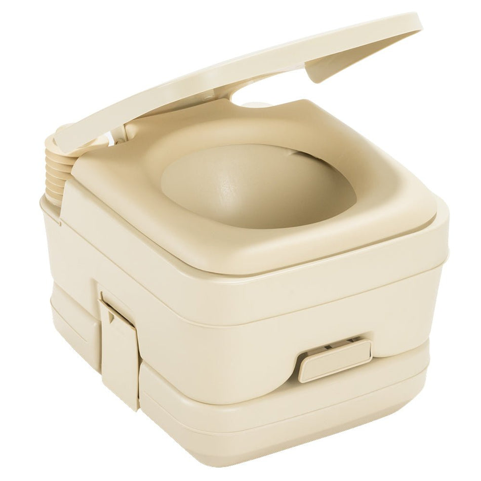 Dometic 962 Portable Toilet - 2.5 Gallon - Parchment - Get Tight Gear