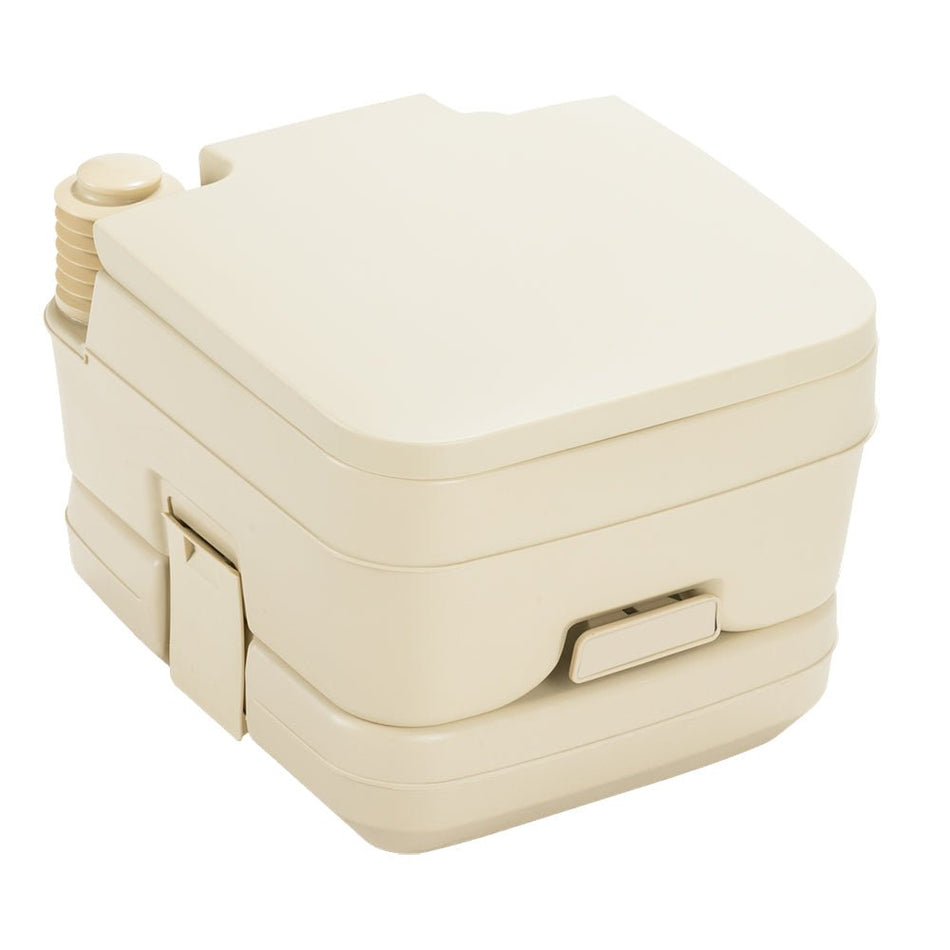 Dometic 962 Portable Toilet - 2.5 Gallon - Parchment - Get Tight Gear